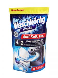 Tabletki odkamieniające do pralki Waschkonig 18 sztuk