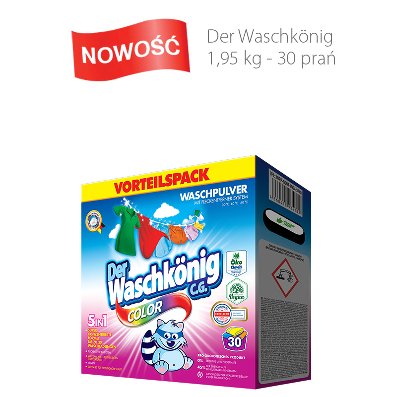 Proszek do prania Waschkonig Color proszek Der Waschkönig