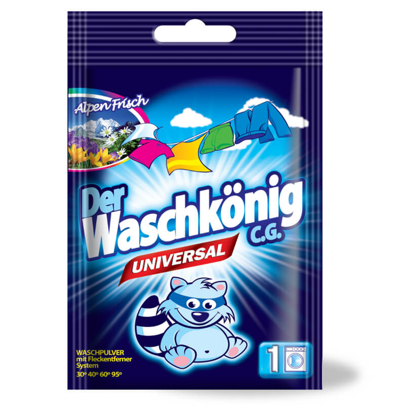 Proszek do prania Der Waschkönig C.G. Universal 83 g